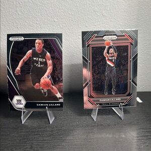 Damian Lillard Basketball set. Weber state and Portland trailblazers
